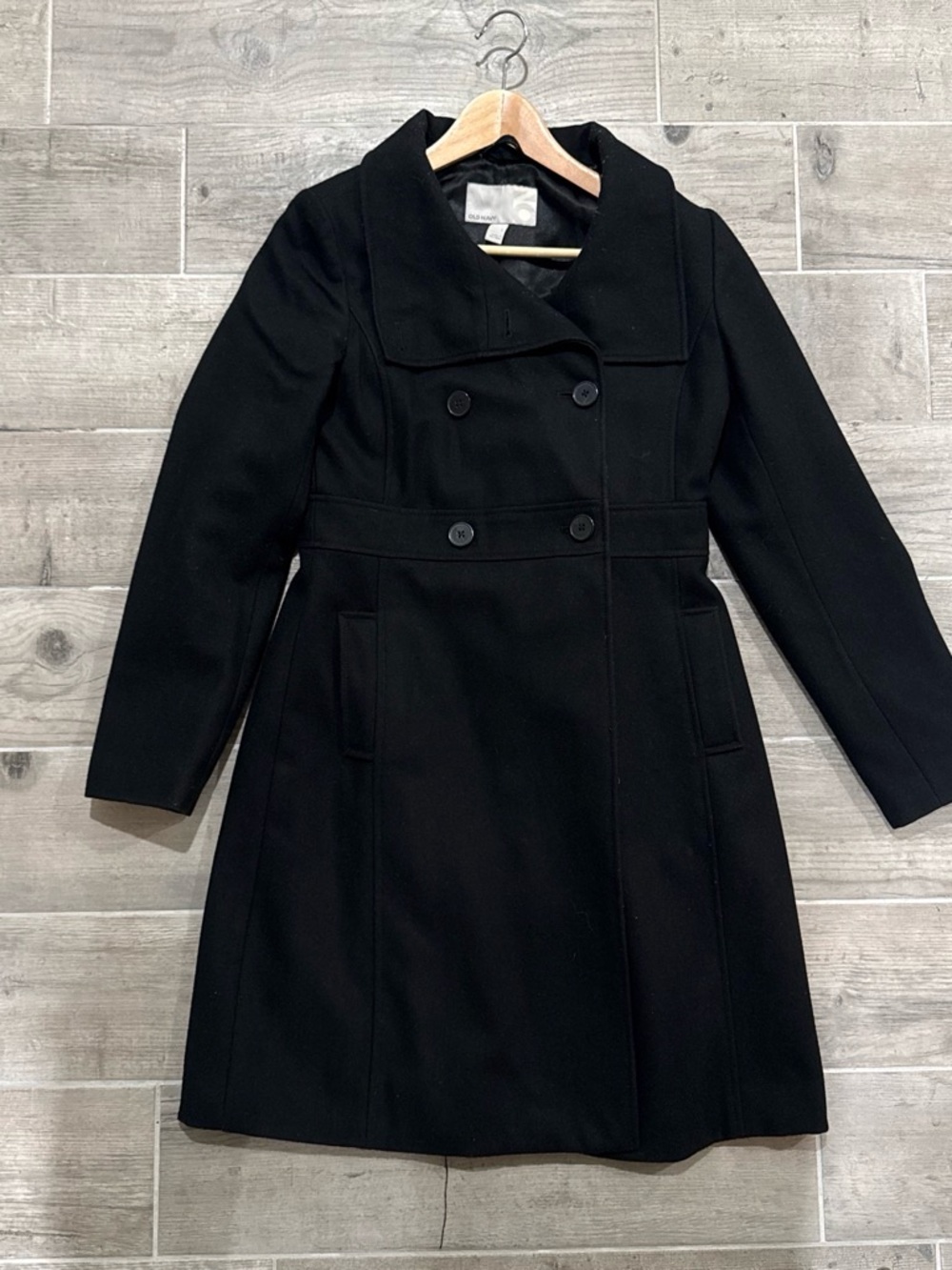 Old Navy Black Jacket with Branded Label